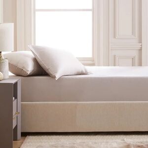 QUINCE Bamboo Fitted Sheet King Sand 4637